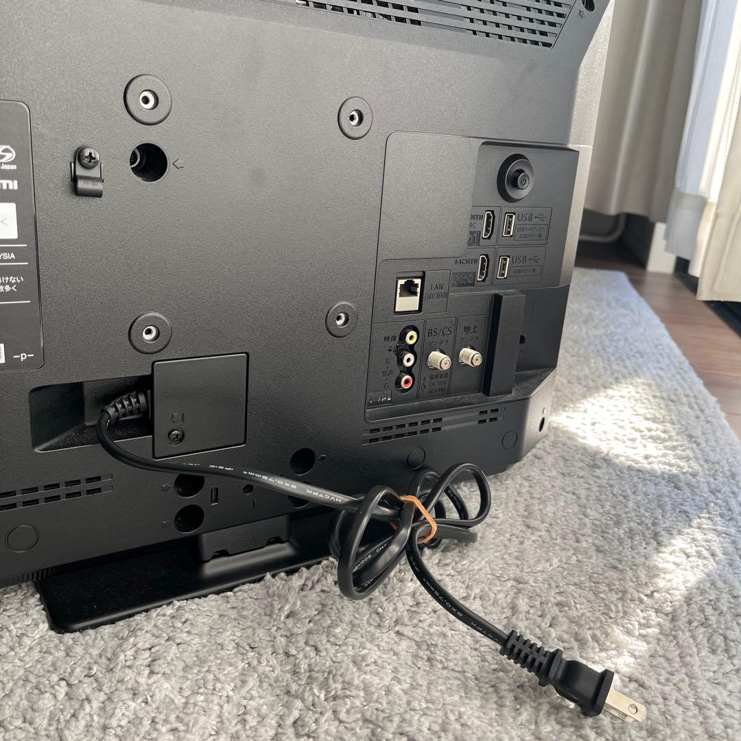 SHARP AQUOSテレビ 2021年製 22型2T-C22DE リモコン付き