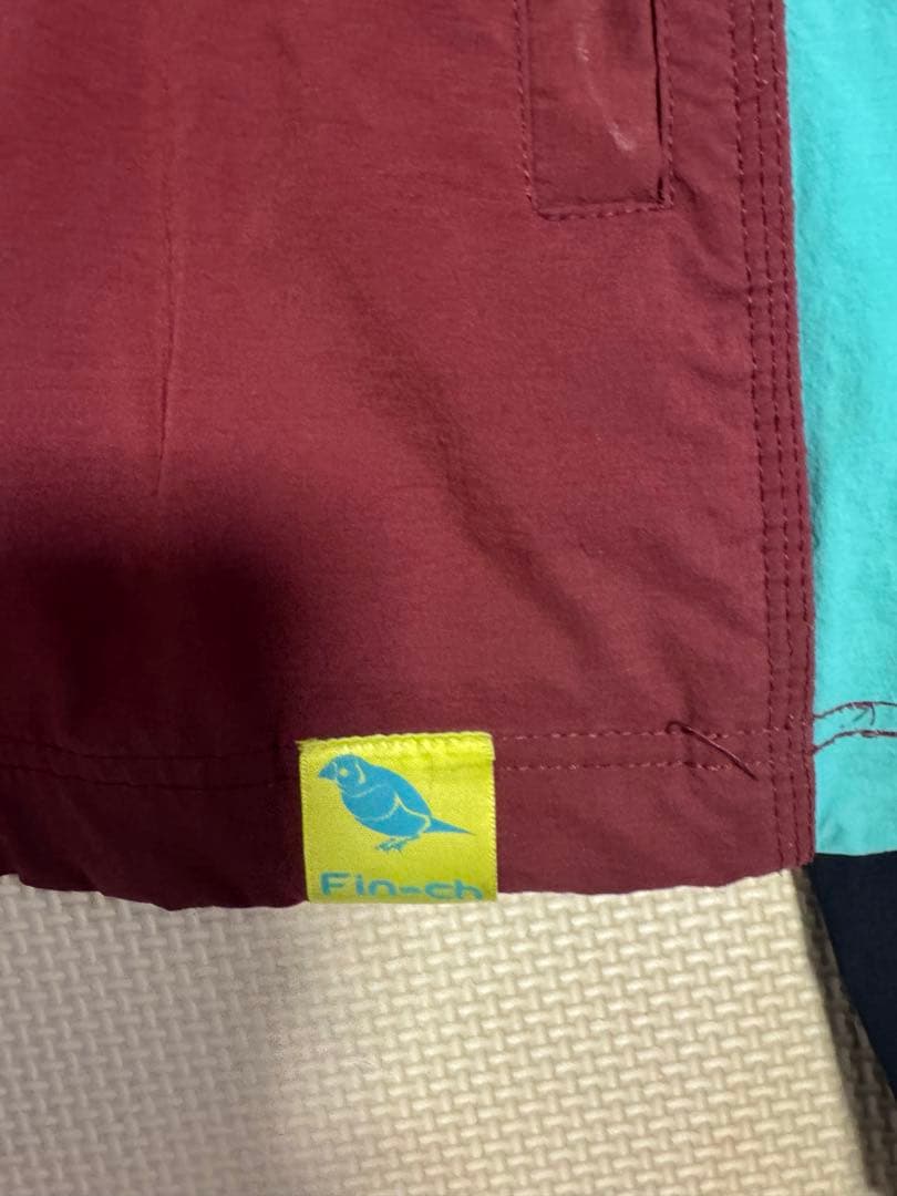 キ*兄様 フィンチ　ウォルフライトジャケット軽量ナイロンジャケット 赤/青緑