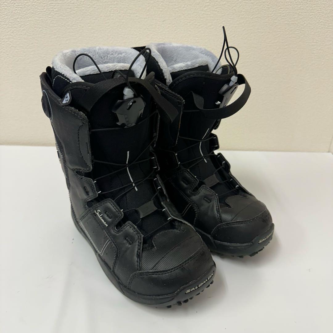 Salomon VIGILスノーボードブーツ 女性用 ブラック　23.0cm