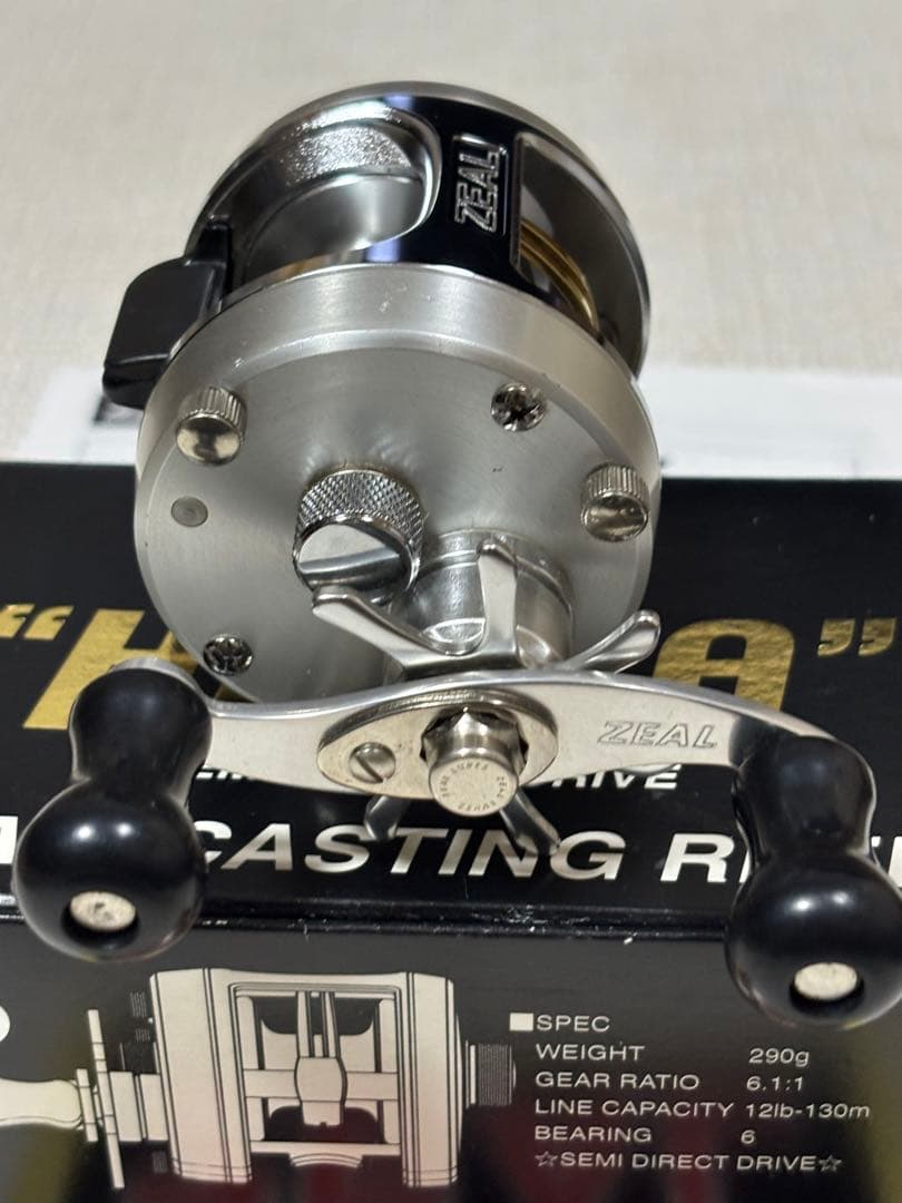 ZEAL HEPTA ズイール ヘプタ セミダイレクトリール 五十鈴 1月末まで