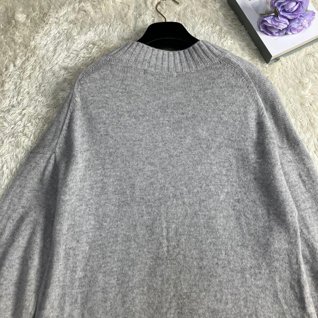 24AW✨23区　【洗える】カシミヤブレンド ニットワンピース　メリノウール