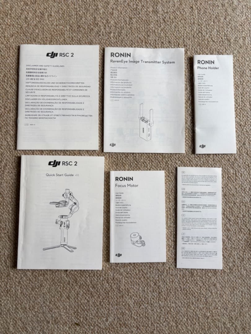 スマホアクセサリー DJI ronin RSC2 PRO COMBO