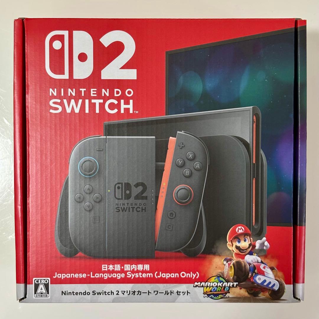 【新品 納品書添付】Nintendo Switch2 日本語専用 マリカセット