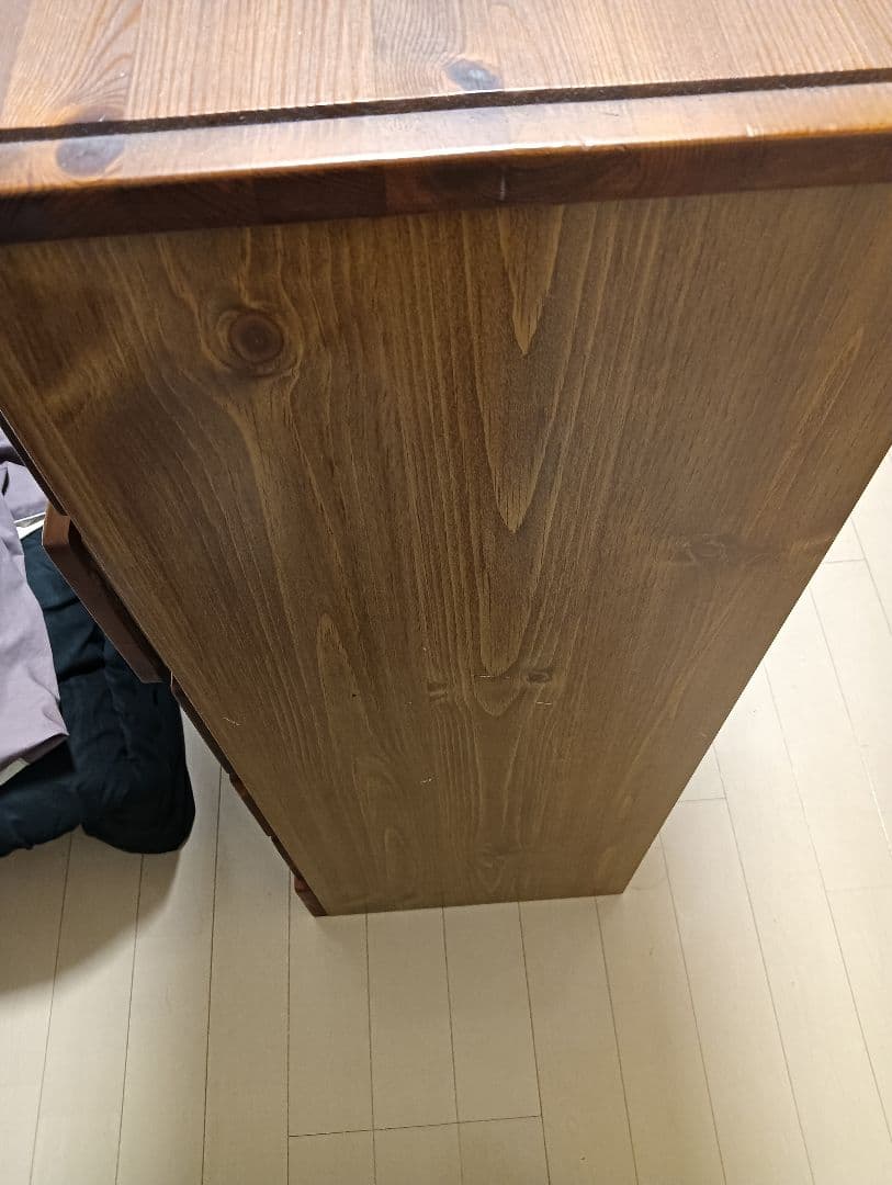 今村家具工芸 木製チェスト 6引き出し ナチュラルウッド