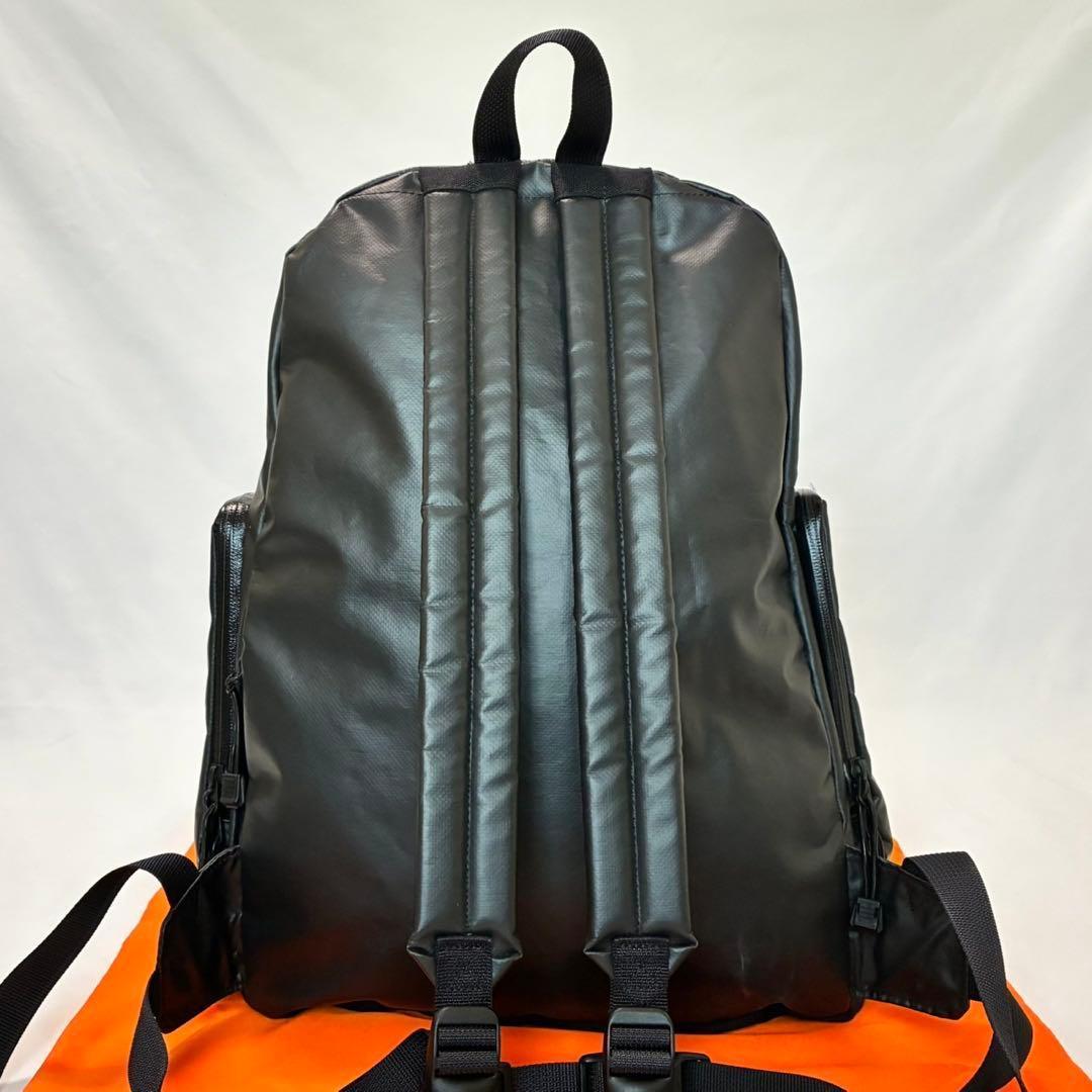【美品】ポーターソニック リュックサック 吉田カバン レザー 肩掛け A4可 黒