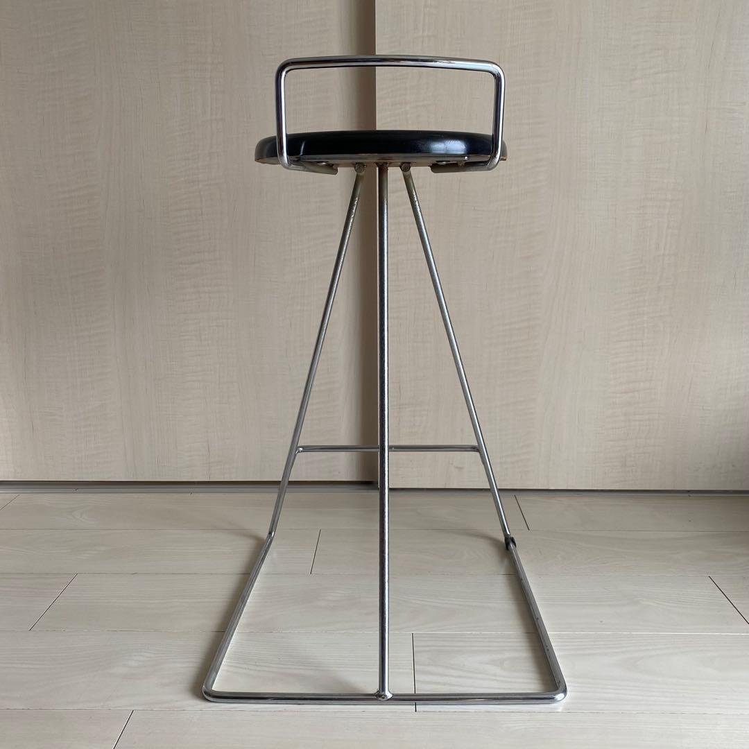 カウンターチェア 鉄脚 ハイチェア ビンテージ BARスツール