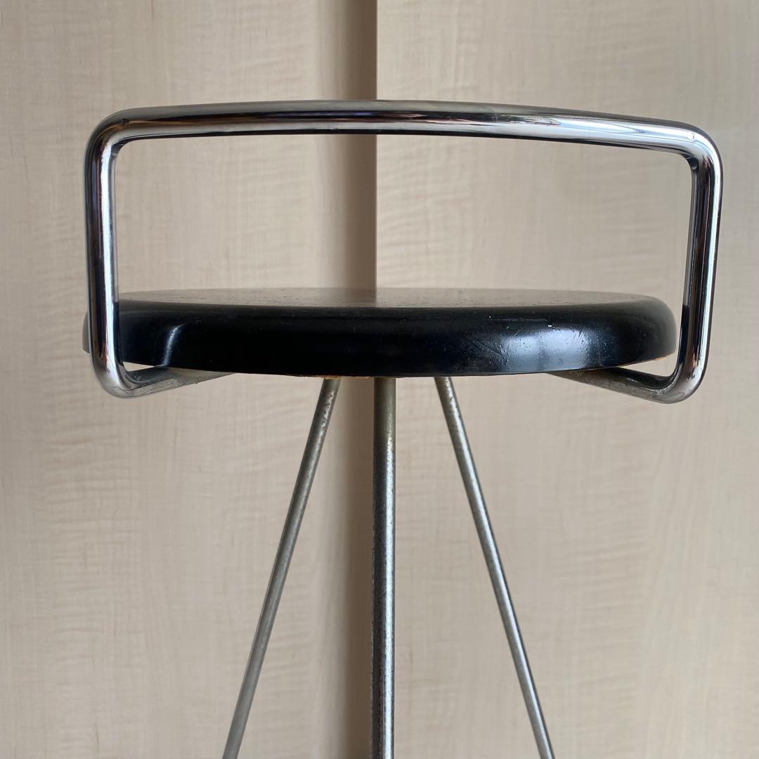 カウンターチェア 鉄脚 ハイチェア ビンテージ BARスツール