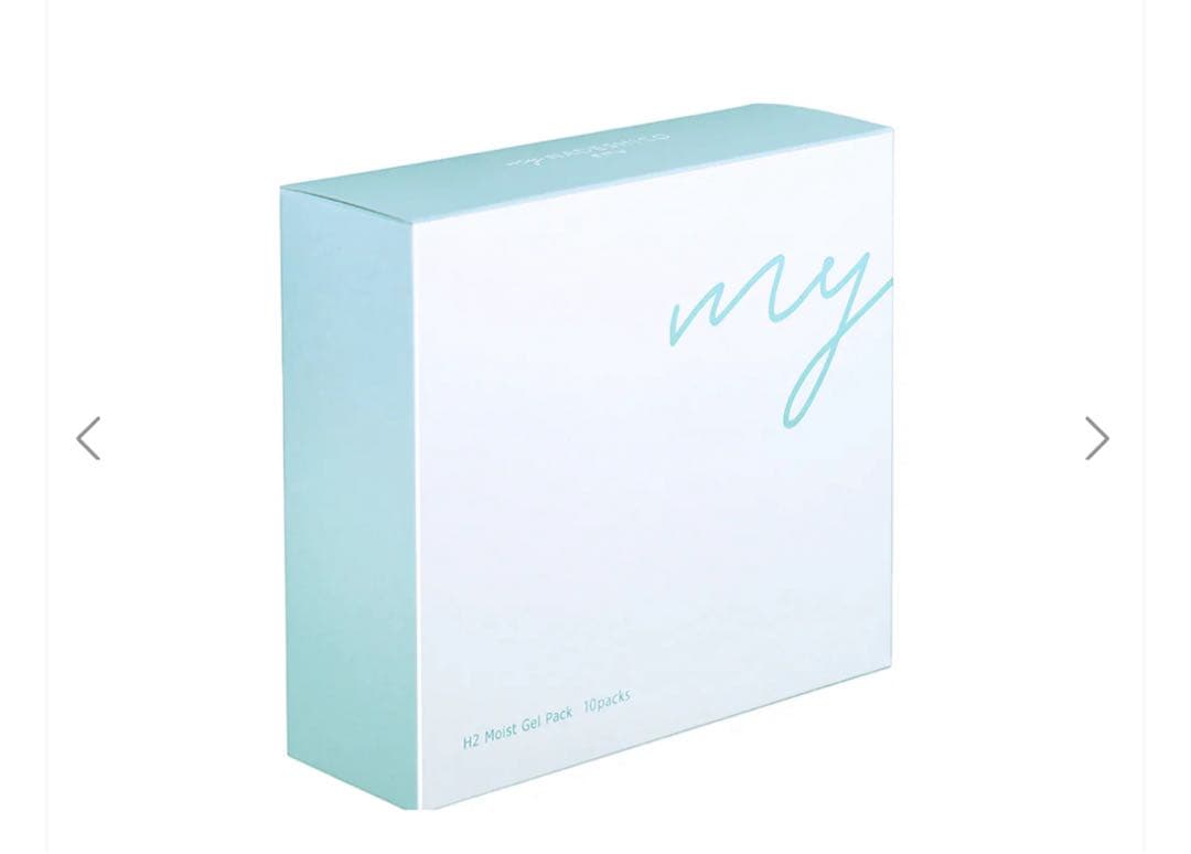 マイナデシコ モイストジェルパック 水素パック10枚　箱&紙袋付き