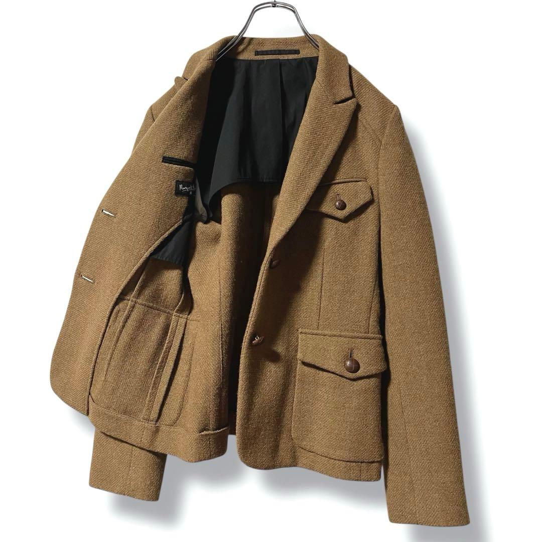 旧タグ❤️胡桃ボタン❤️マーガレットハウエル ハリスツイード ジャケット L