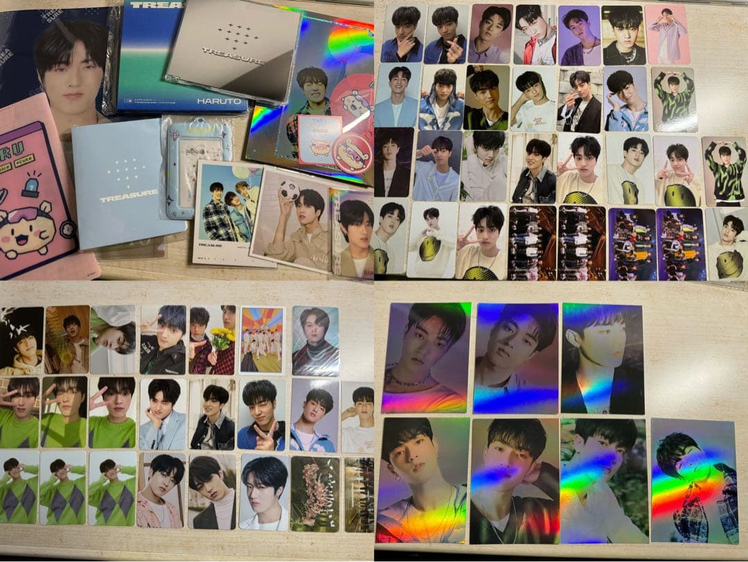 treasure ハルト トレカ セット