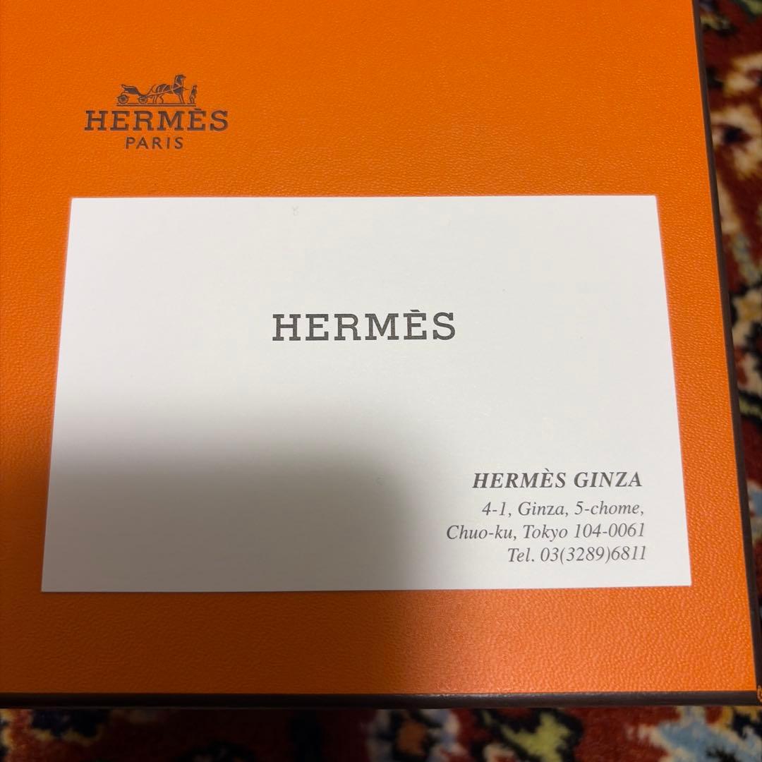 エルメス HERMES ボルチモア 手袋 グローブ 黒　定価116,600円