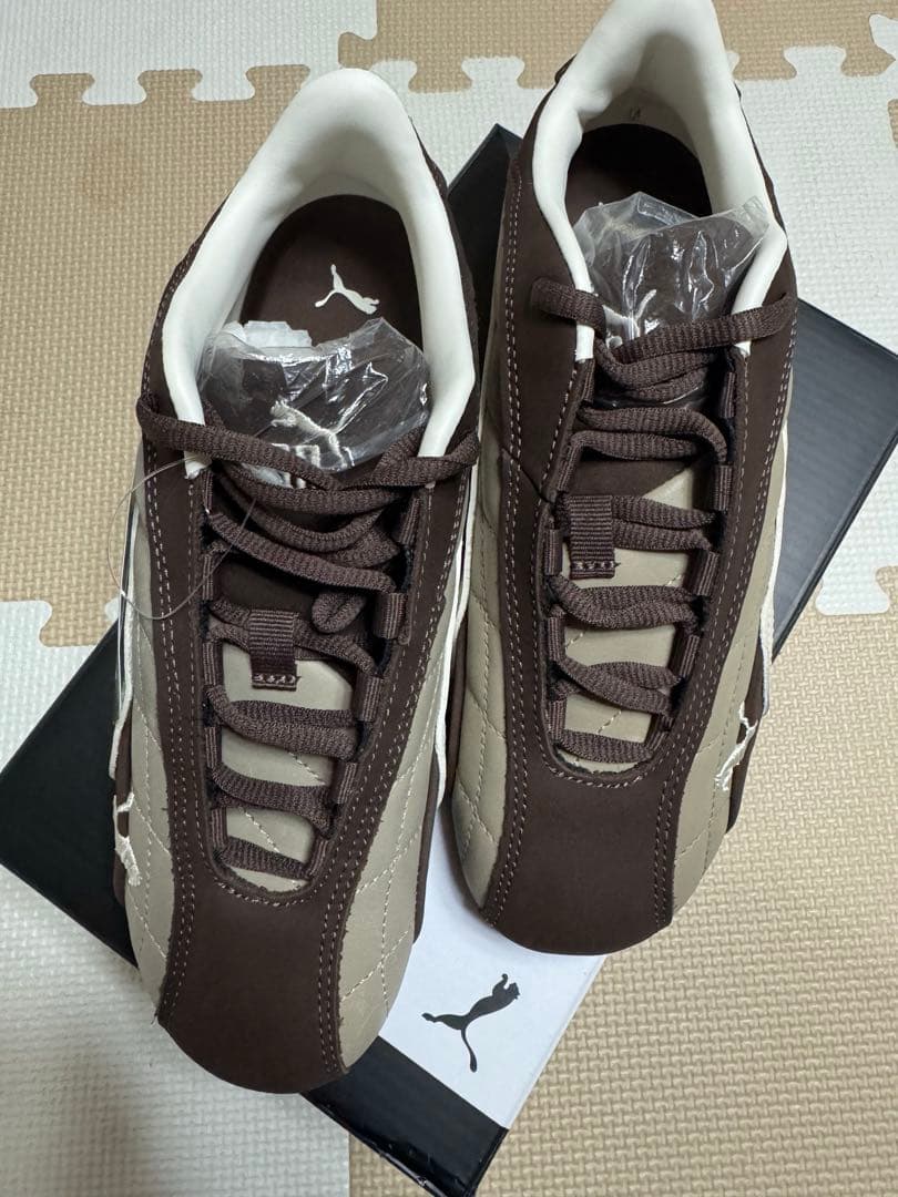 PUMA プーマ SPEEDCAT PLUS QUILTED ブラウン