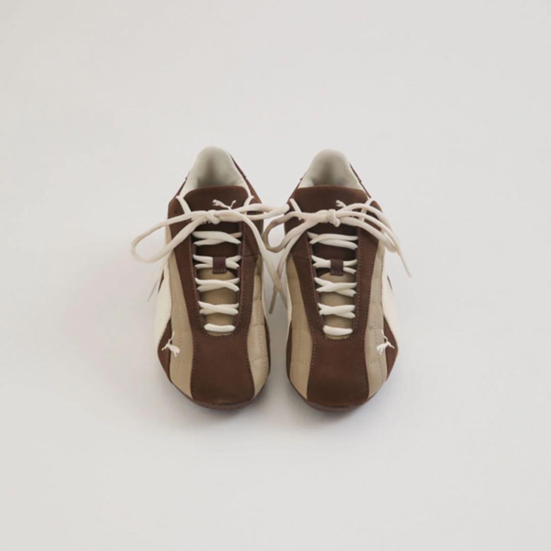 PUMA プーマ SPEEDCAT PLUS QUILTED ブラウン