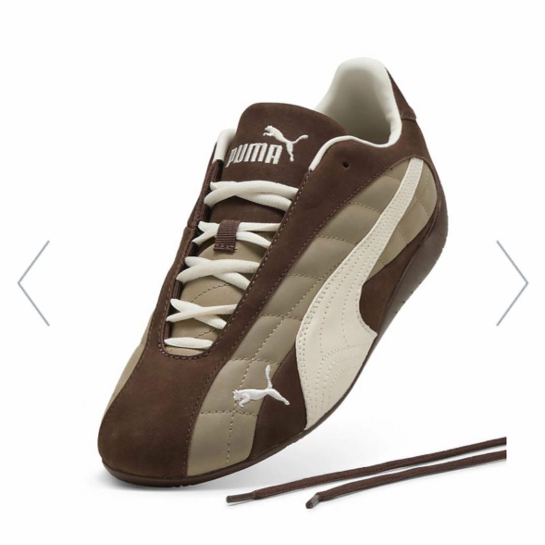 PUMA プーマ SPEEDCAT PLUS QUILTED ブラウン