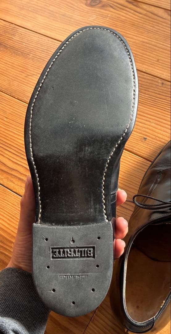 US NAVY サービスシューズ　80s 美品　軍物　支給品　ヴィンテージ