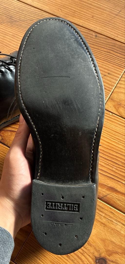 US NAVY サービスシューズ　80s 美品　軍物　支給品　ヴィンテージ