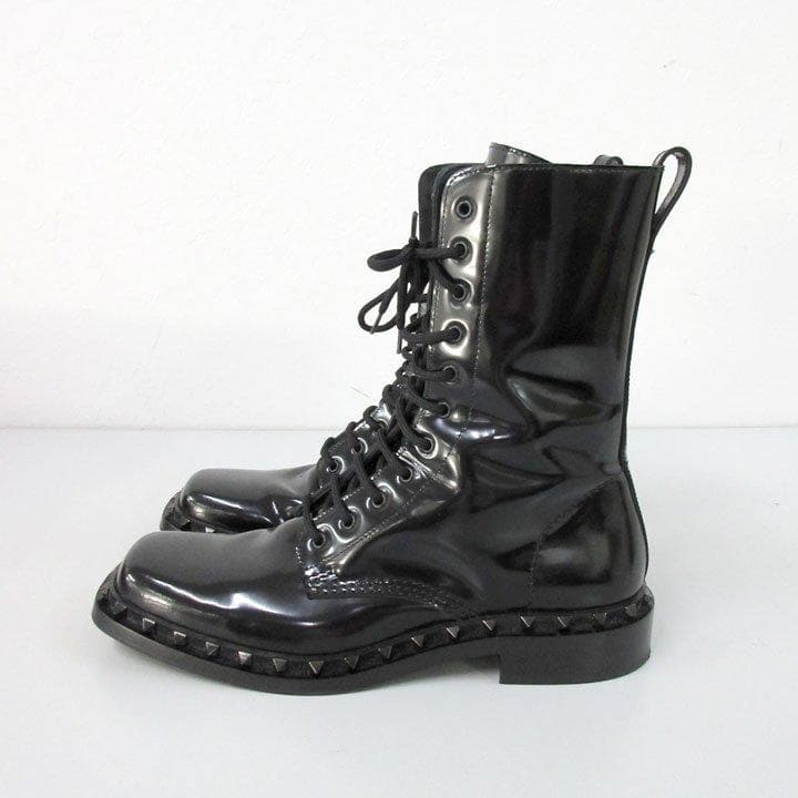 SALE定価16,5万円の6割引ヴァレンティノ新品箱付イタリア製レザーブーツ