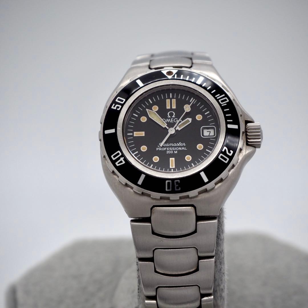 293 稼働【美品】OMEGA 時計　シーマスター　200 レディース　ダイバー
