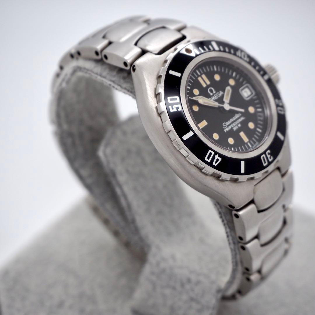 293 稼働【美品】OMEGA 時計　シーマスター　200 レディース　ダイバー