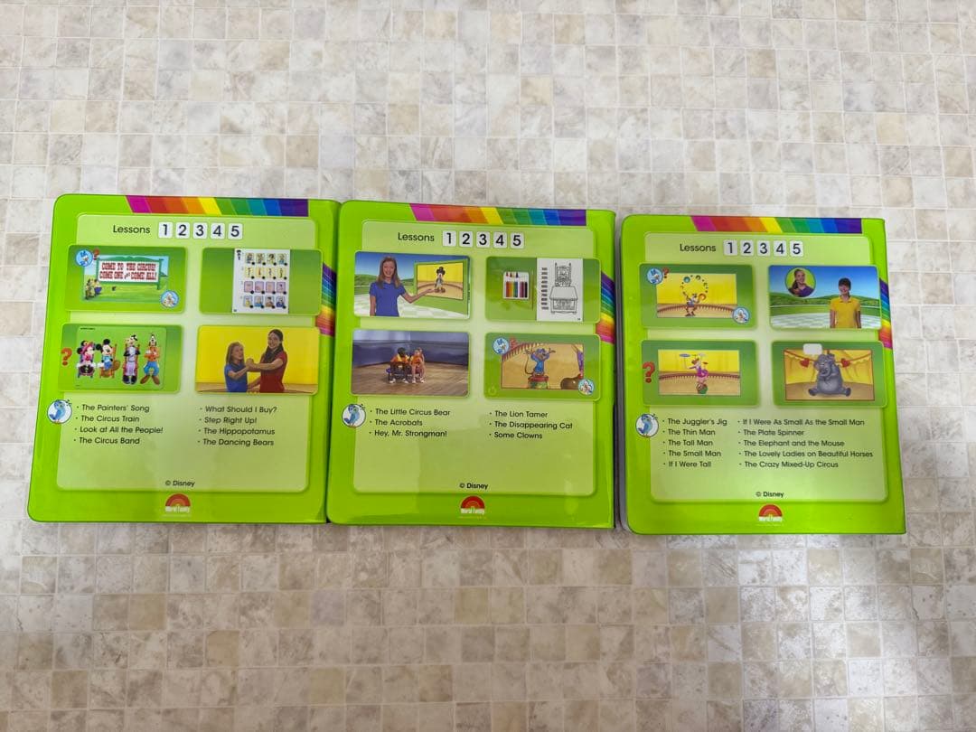 DWE⭐︎ Step by Step DVD 12巻セット