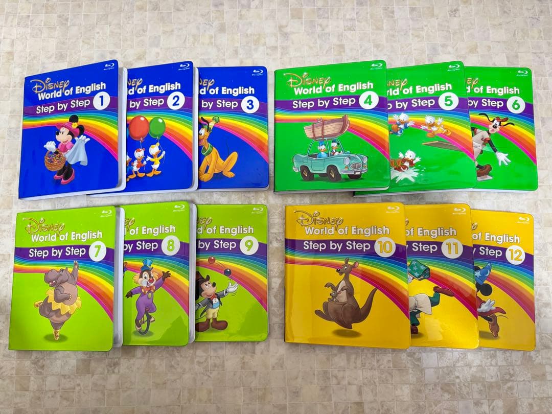 DWE⭐︎ Step by Step DVD 12巻セット