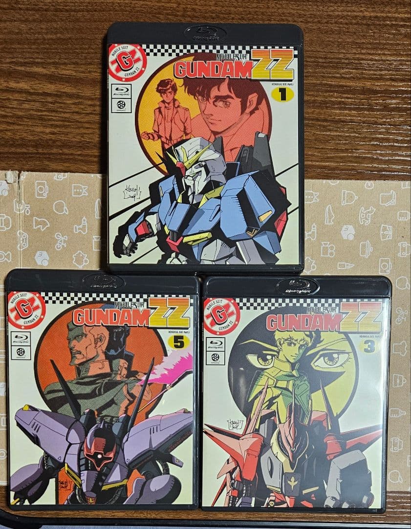 機動戦士ガンダムZZ メモリアルボックス 　Blu-ray　BOX　ZZガンダム
