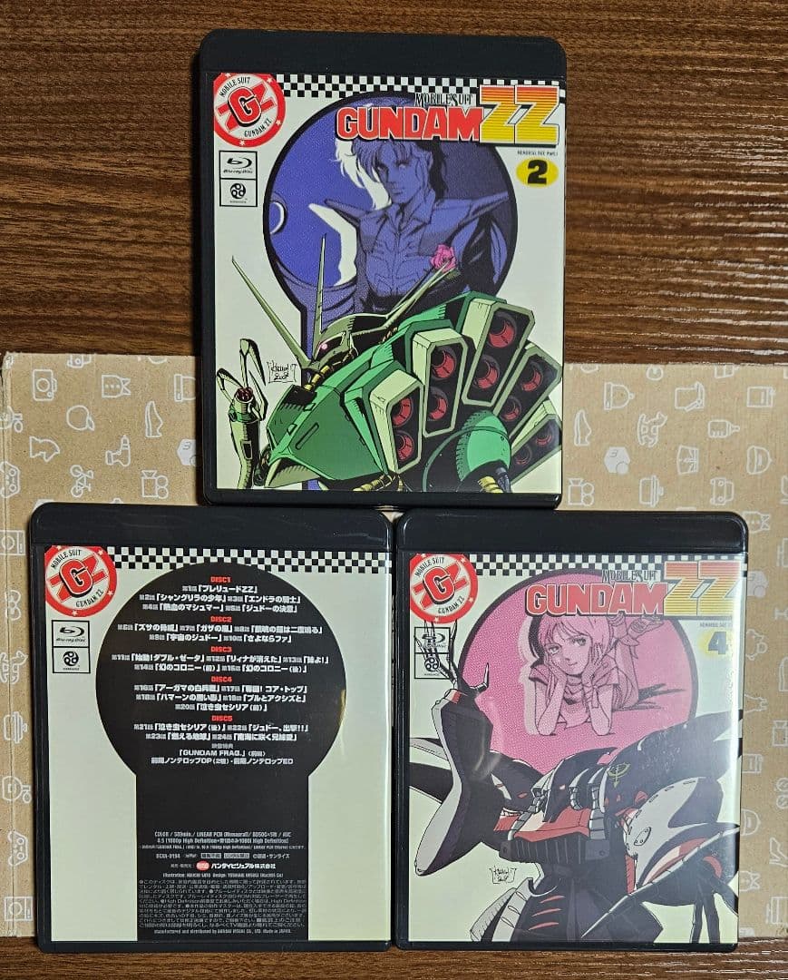 機動戦士ガンダムZZ メモリアルボックス 　Blu-ray　BOX　ZZガンダム
