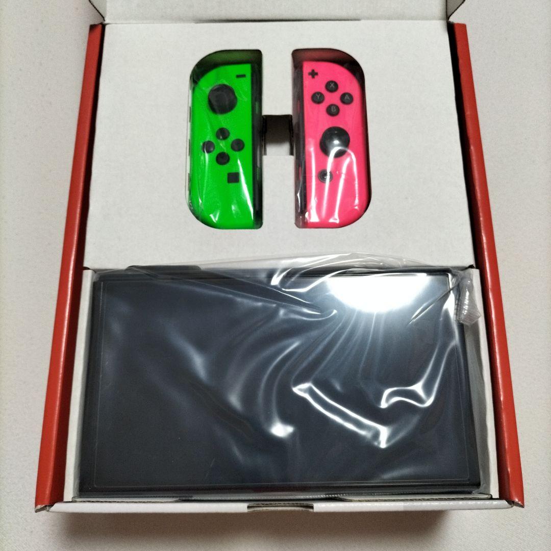 任天堂 Nintendo Switch 有機ELモデル ストア版 納品書 美品