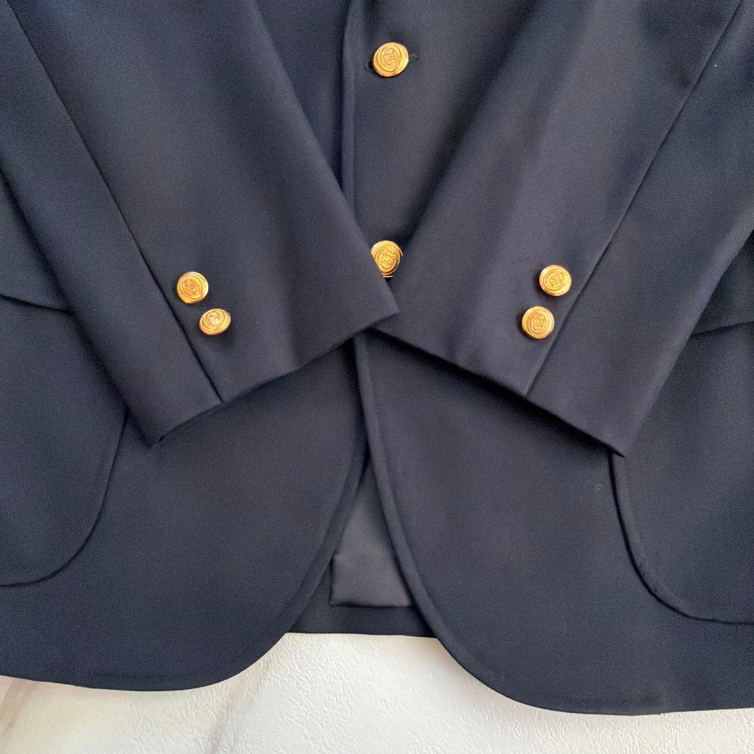 美品 BROOKS BROTHERS 紺ブレ 金ボタン テーラード ジャケット