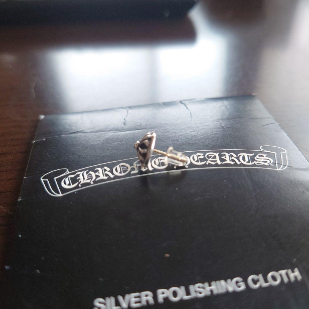 Chrome Hearts シルバーピアス クロスモチーフ