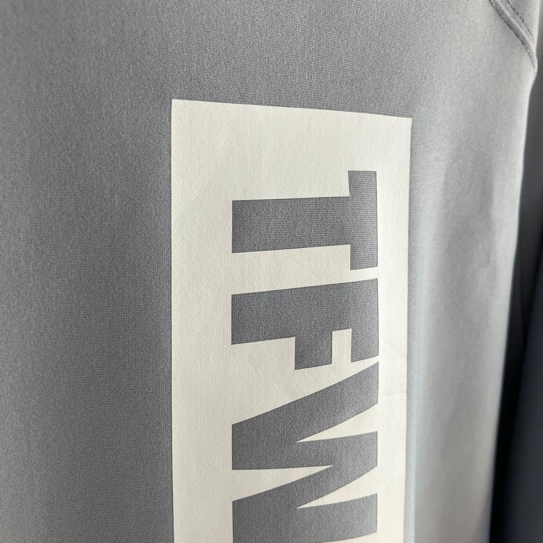 【極美品】TFW49 モックネック 長袖シャツ XL サイドメッシュ 日本製