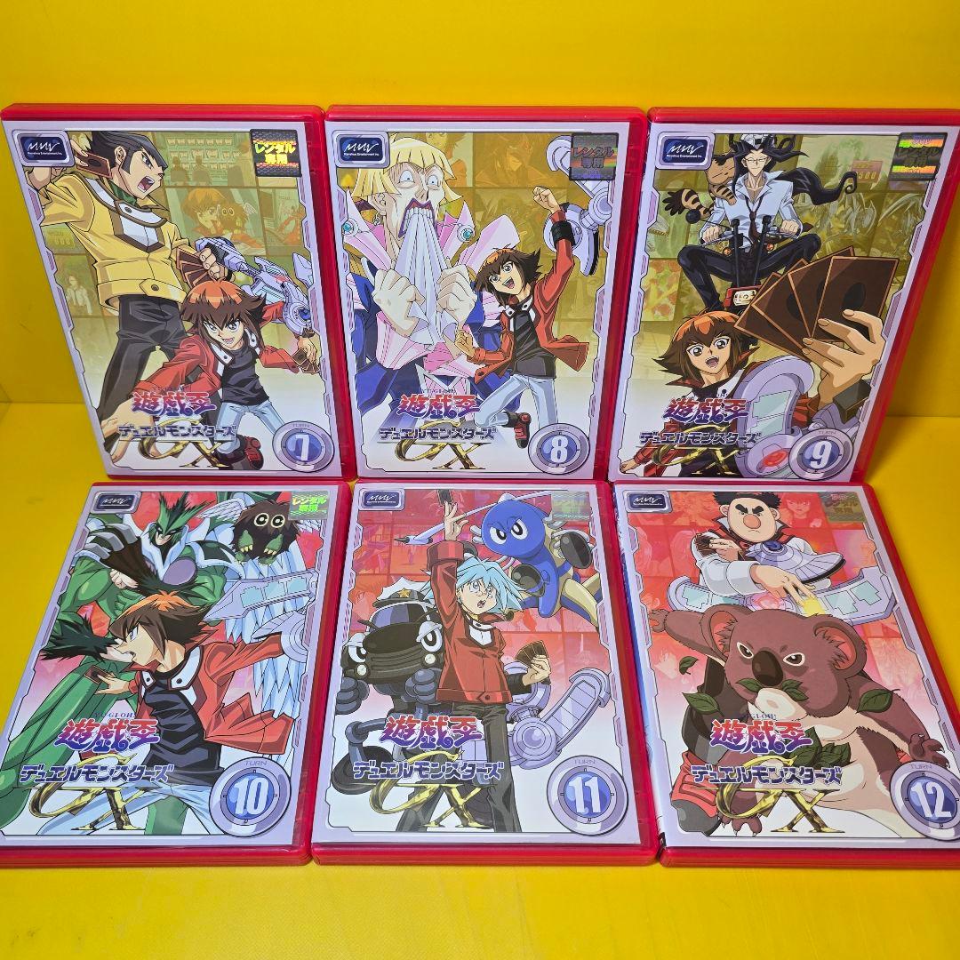 新品ケース交換済　遊戯王 デュエルモンスターズ GX　DVD全45巻