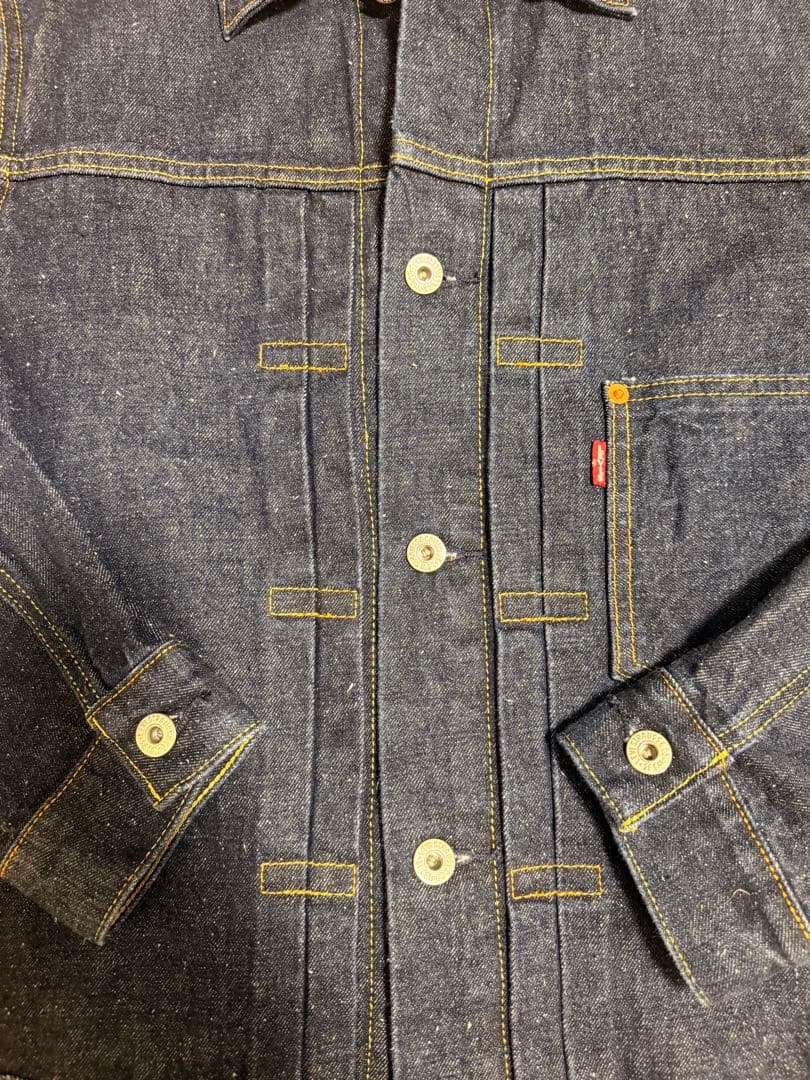 【美品】Levi’s Premium デニムジャケット 濃紺 Gジャン　1st