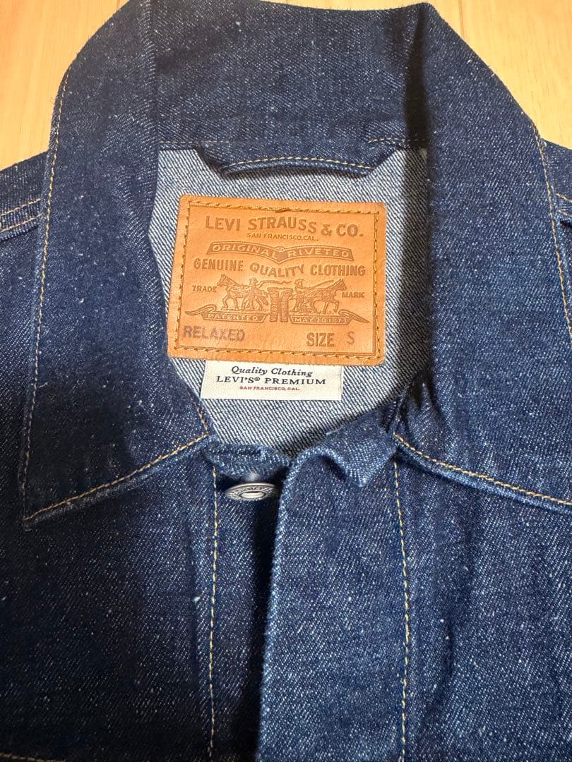 【美品】Levi’s Premium デニムジャケット 濃紺 Gジャン　1st