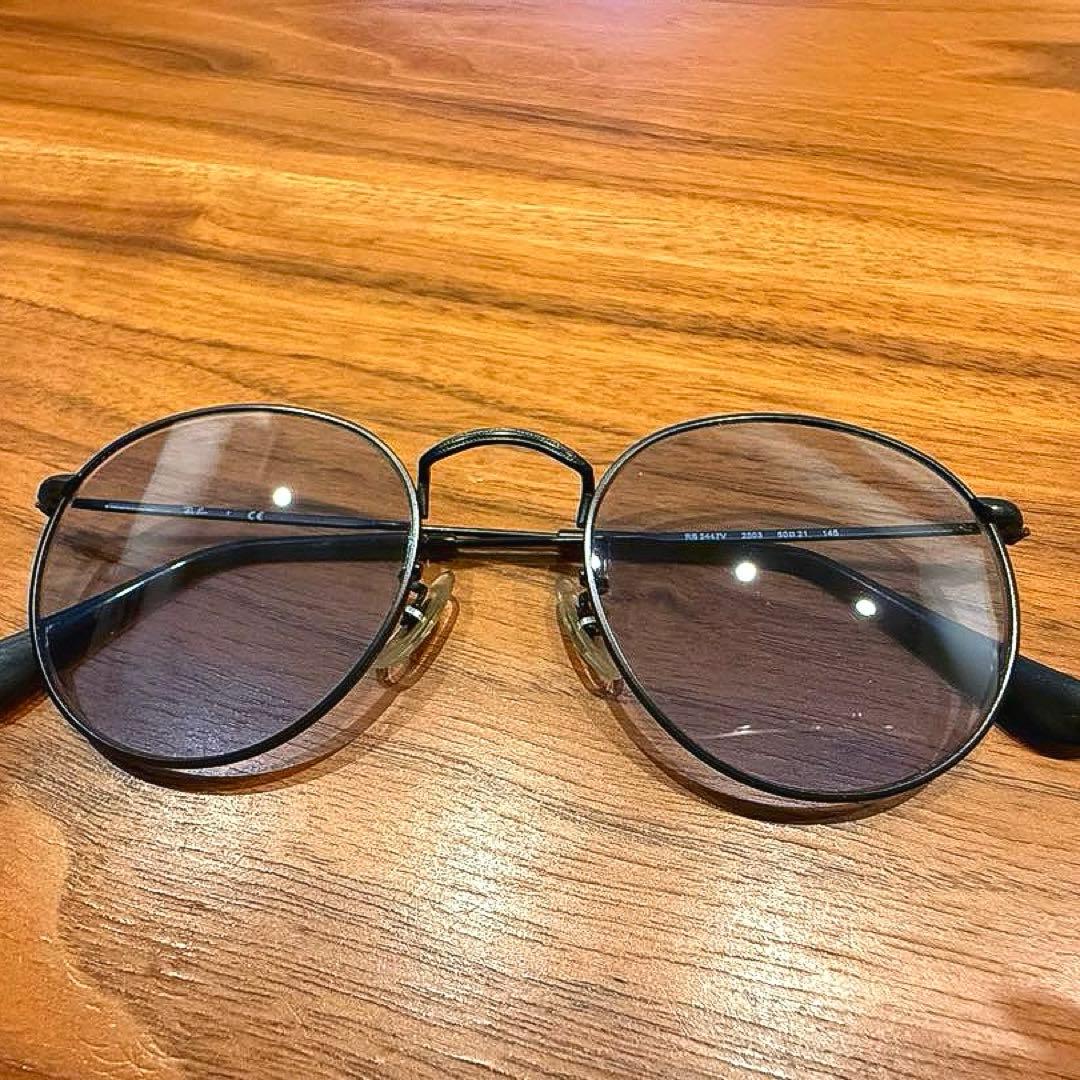 Ray-Ban RB3447 002/サングラス/ブルーレンズ