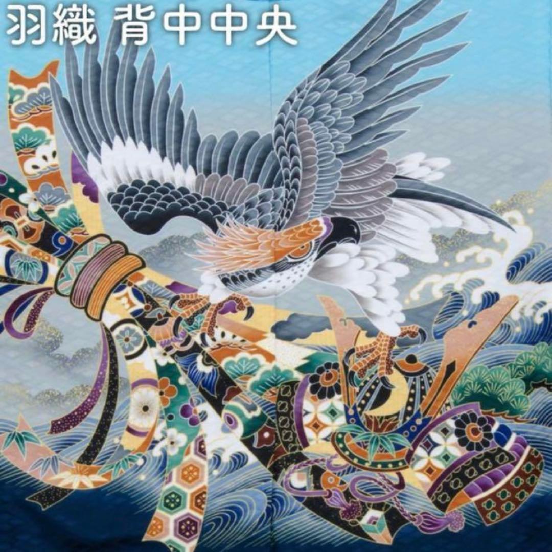 七五三 羽織袴13点フルセット！3〜５歳男児用 送料込み