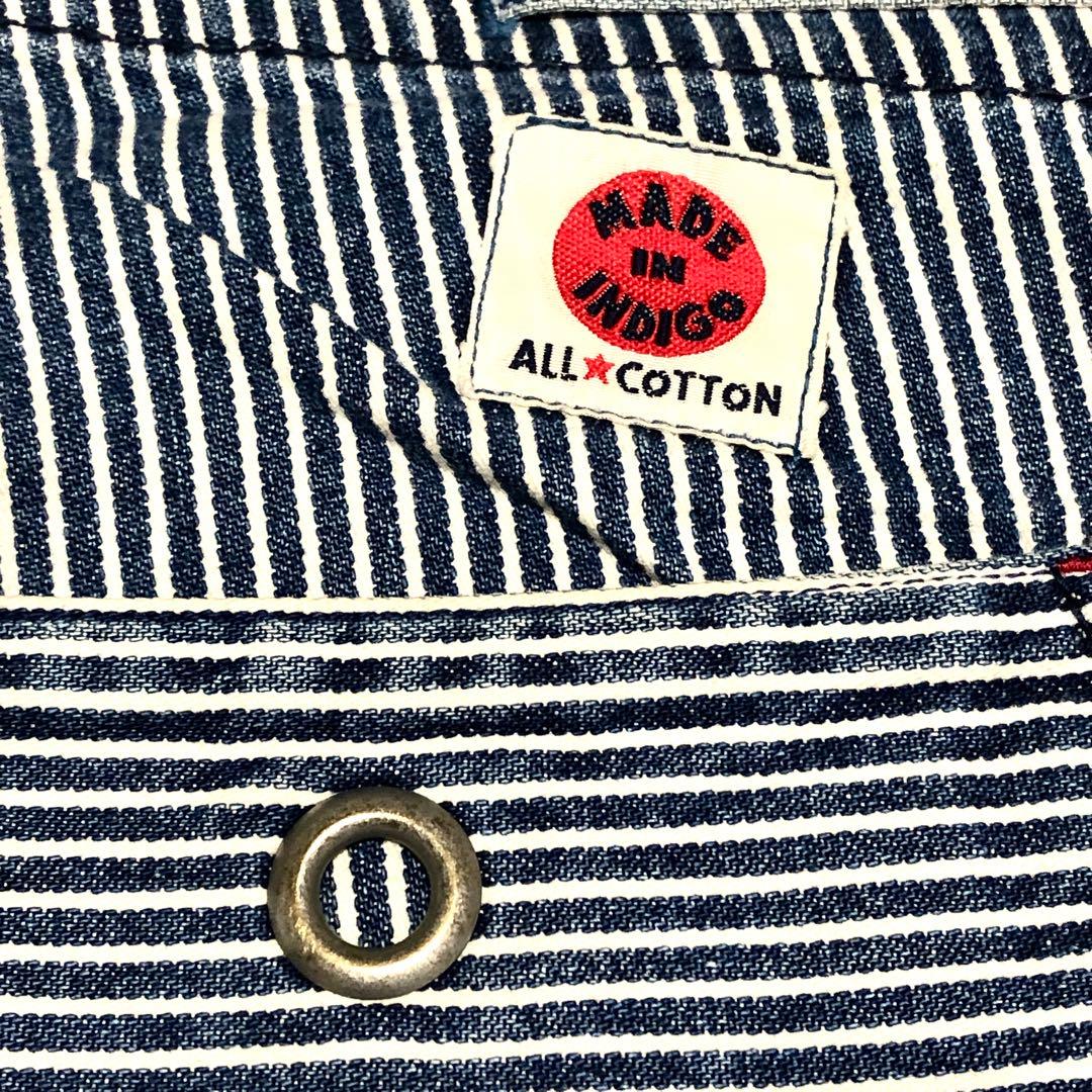 ■TIGRE BROCANTE■ヒッコリーストライプパンツ・日本製・男女OK