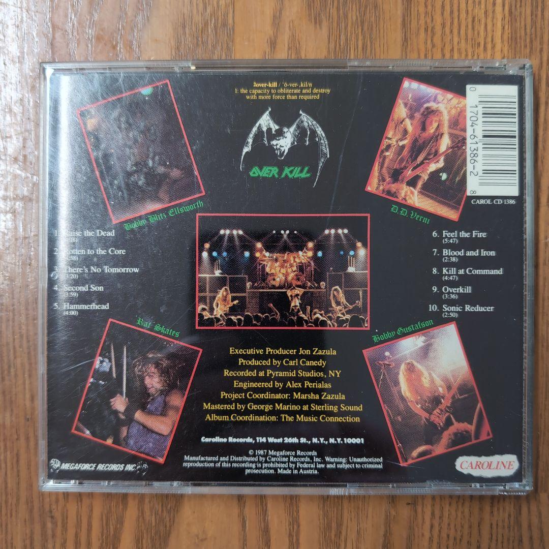 洋楽 OVER KILL / FEEL THE FIRE