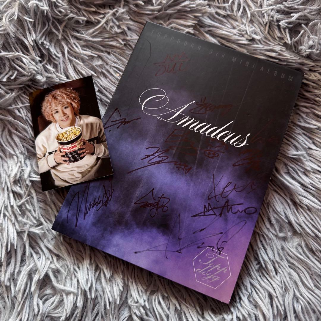 TOPPDOGG Amadeus 直筆サイン入り