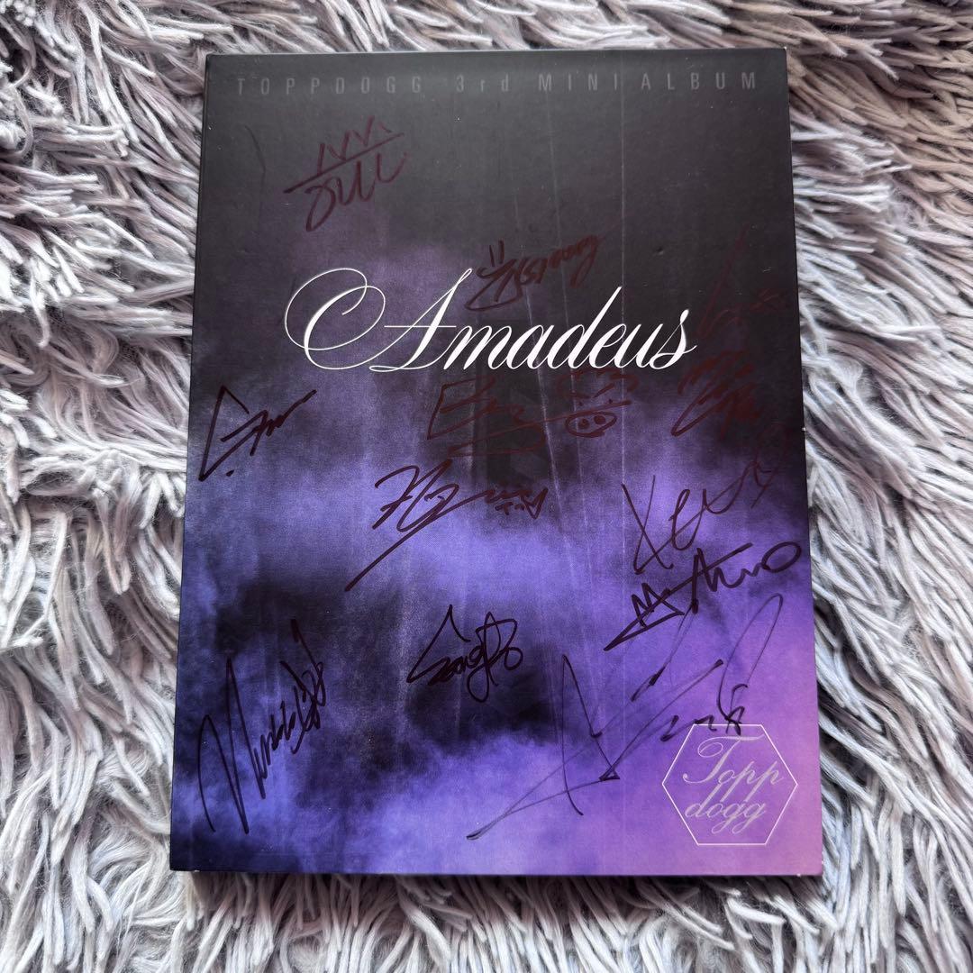 TOPPDOGG Amadeus 直筆サイン入り