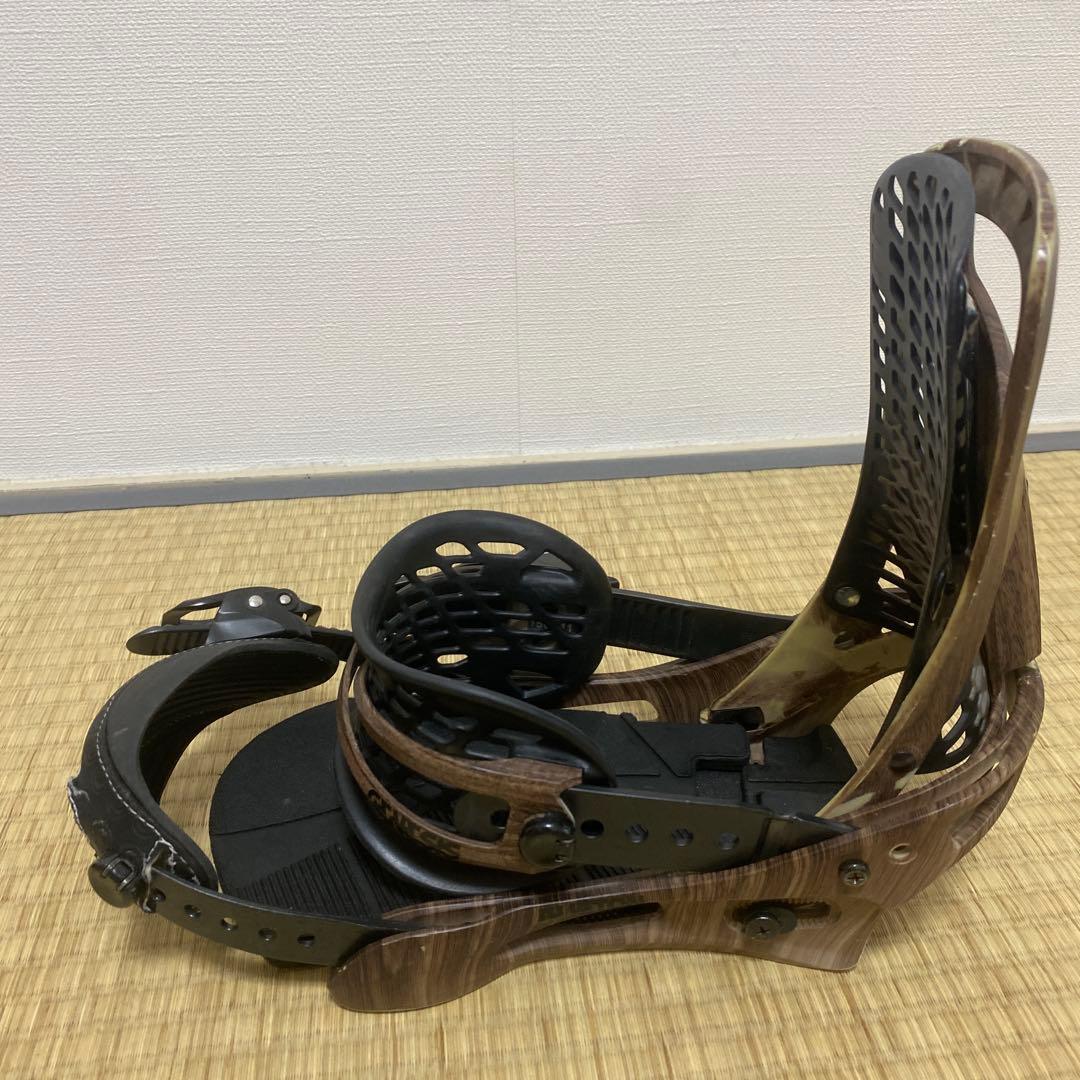 BURTON genesis ビンディング 木目 Sサイズ 25.5～26cm