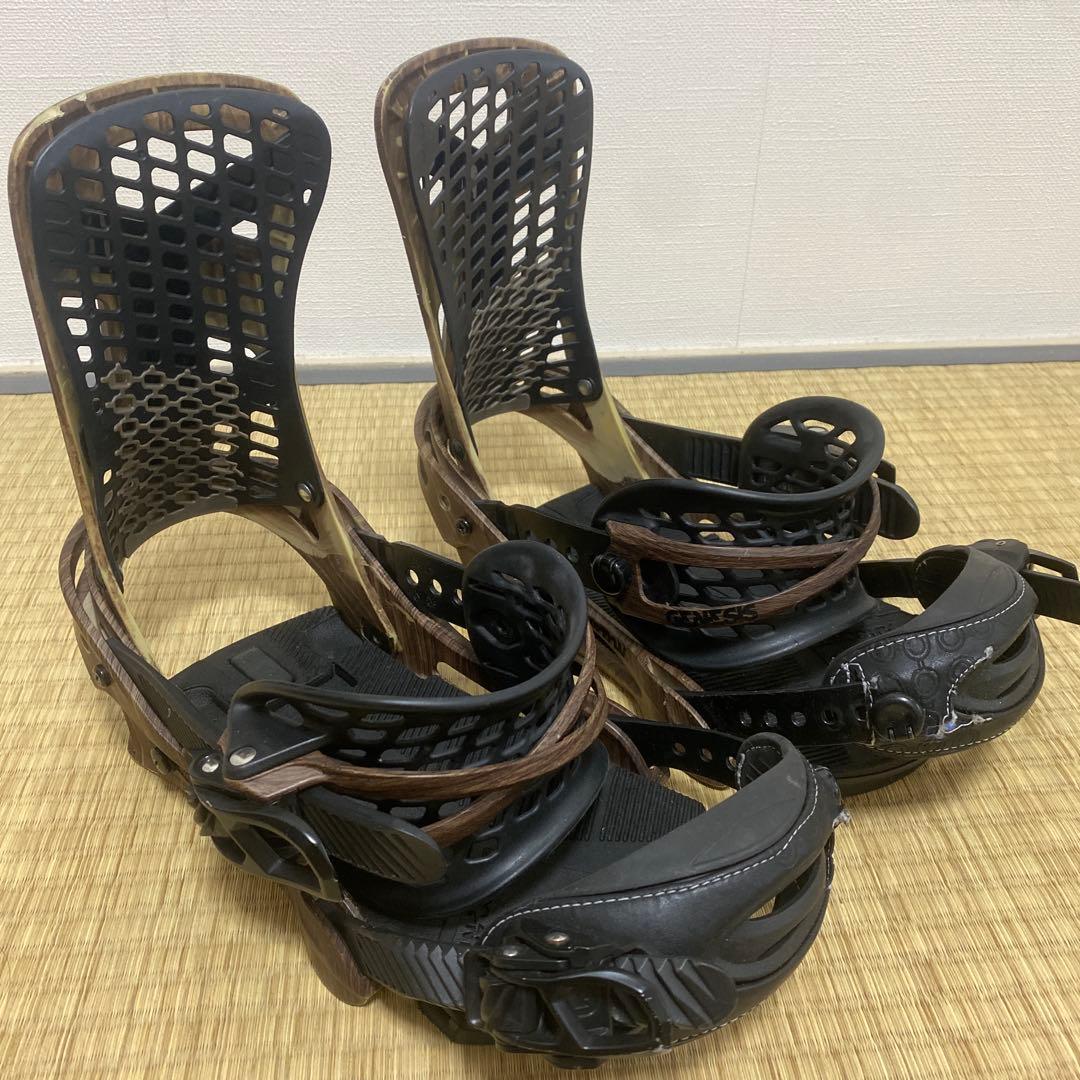 BURTON genesis ビンディング 木目 Sサイズ 25.5～26cm