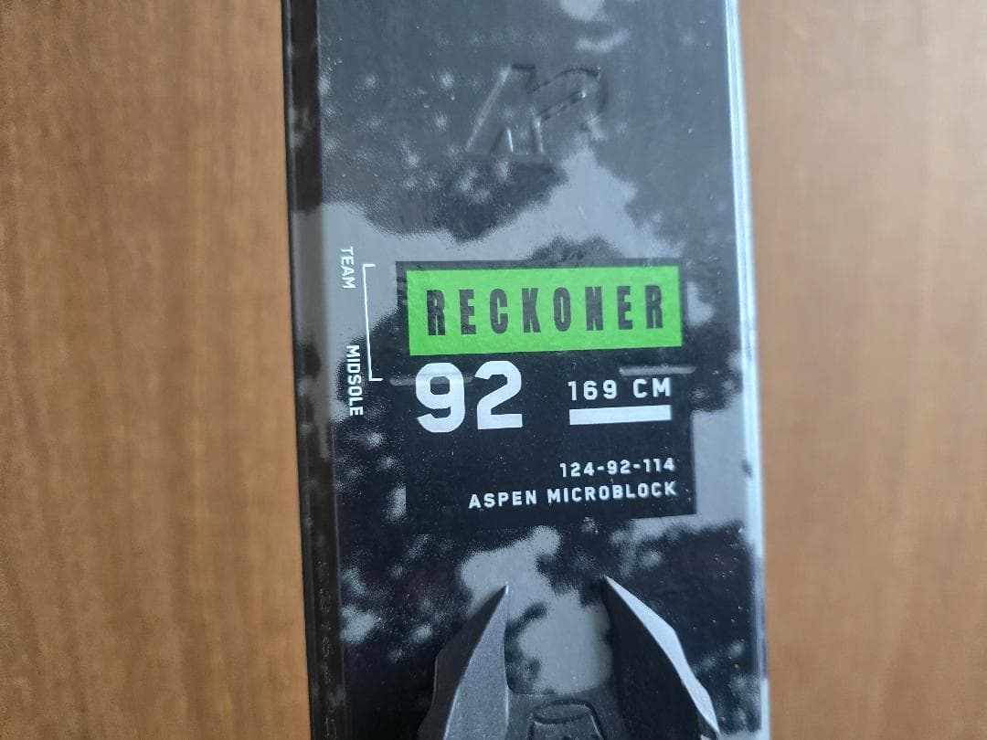 スキー 22/23 K2 RECKONER 92 + 169cm