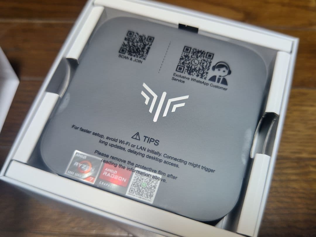 【新品】AMD Ryzen 7 6800H 16GB+1TB ゲーミングミニPC