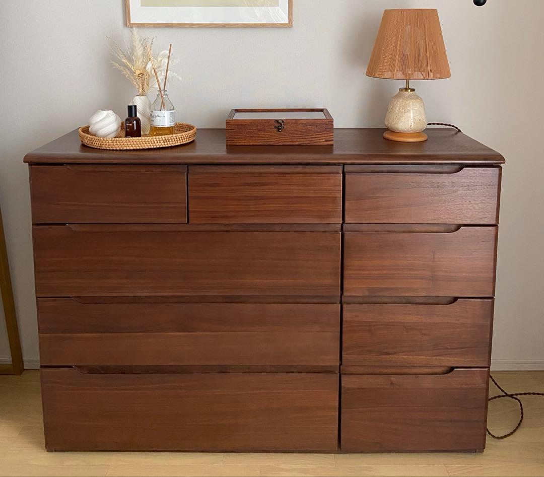 最終値下げ　美品☆ニトリ　ローチェスト　洋服タンス