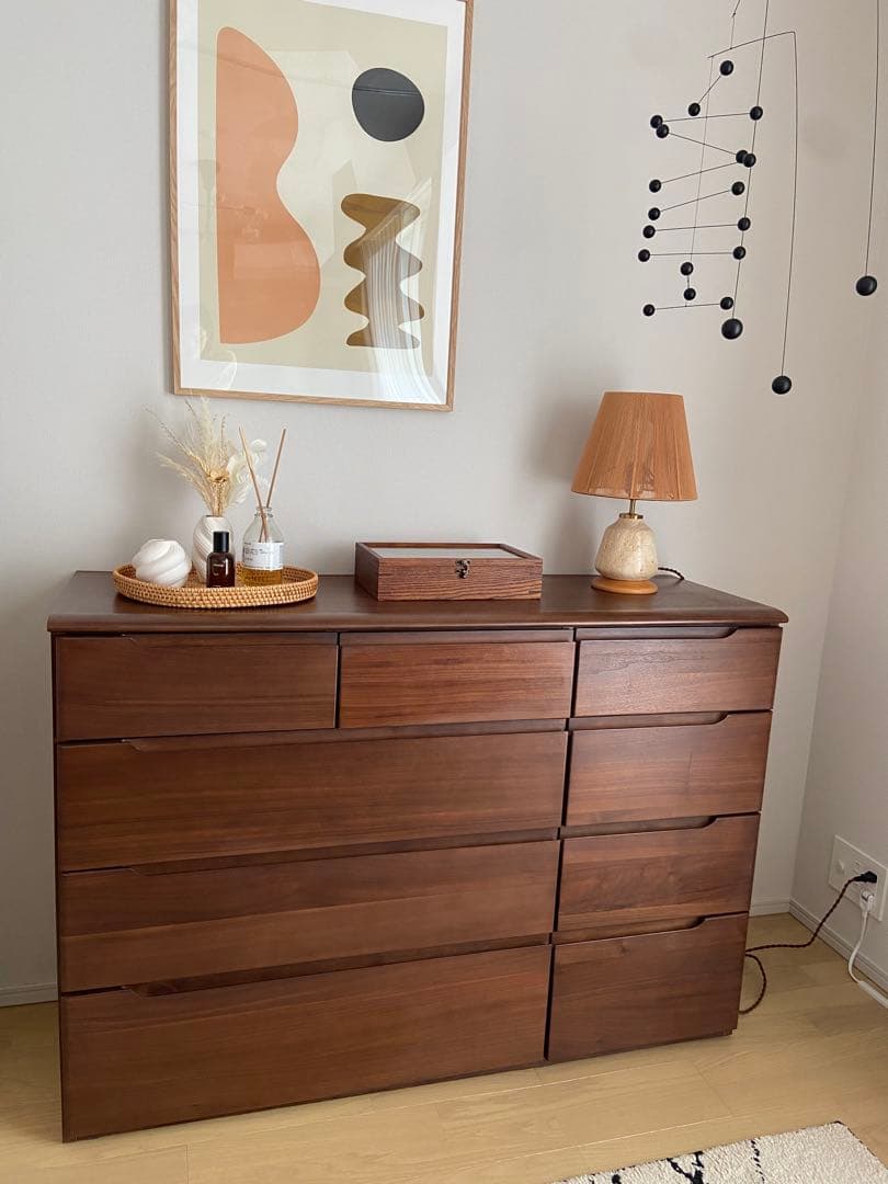 最終値下げ　美品☆ニトリ　ローチェスト　洋服タンス