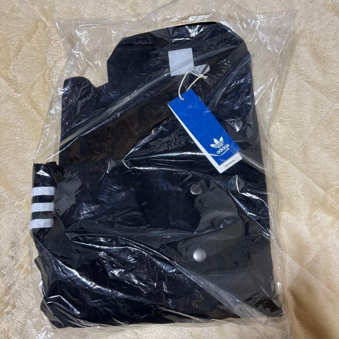 新品3XL⭐️adidasアディブレイク デニム 2-IN-1 トラックトップ 黒