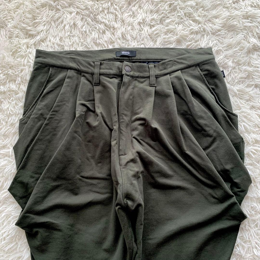 【美品】glamb グラム ドレープシモンジョッパーズ パンツ L