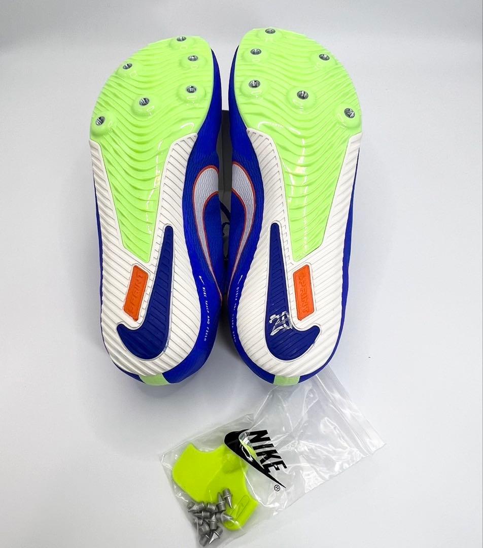 ☆新品☆Nike スパイクシューズ 青/白/オレンジ27.5cm