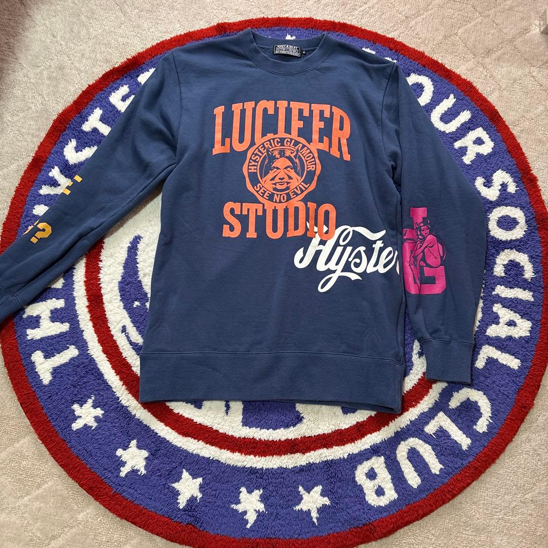 hysteric glamour LUCIFER STUDIO スウェット